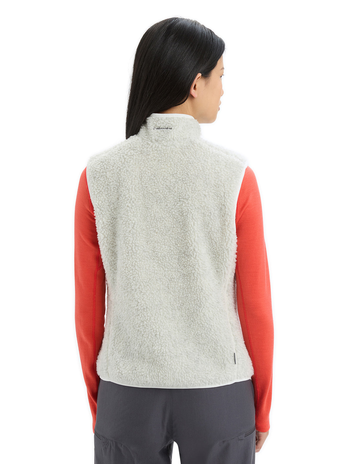Women's RealFleece™ High Pile Vest Ecru Heather - 2