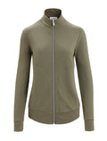 Women's Merino Blend Central Classic Long Sleeve Zip Sweatshirt  - 7