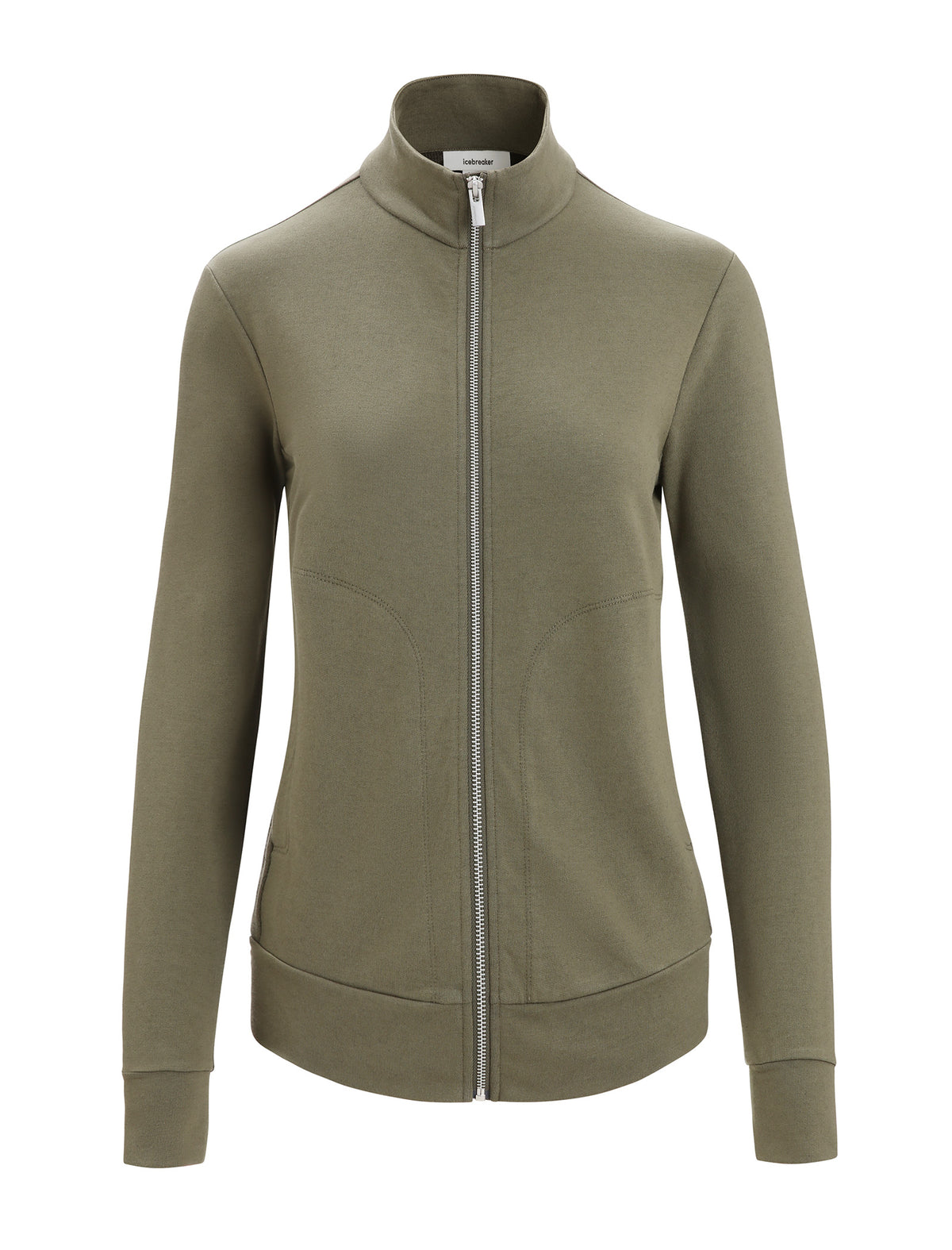 Women's Merino Blend Central Classic Long Sleeve Zip Sweatshirt  - 6