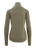 Women's Merino Blend Central Classic Long Sleeve Zip Sweatshirt  - 8