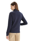 Women's Merino Blend Central Classic Long Sleeve Zip Sweatshirt  - 3