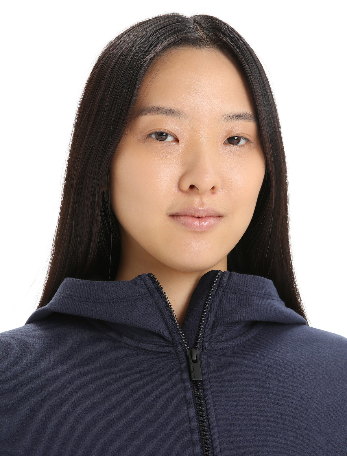 Women's Central Classic Long Sleeve Zip Hoodie Glacier - 4