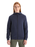 Men's Central Classic Long Sleeve Zip Hoodie Glacier - 1