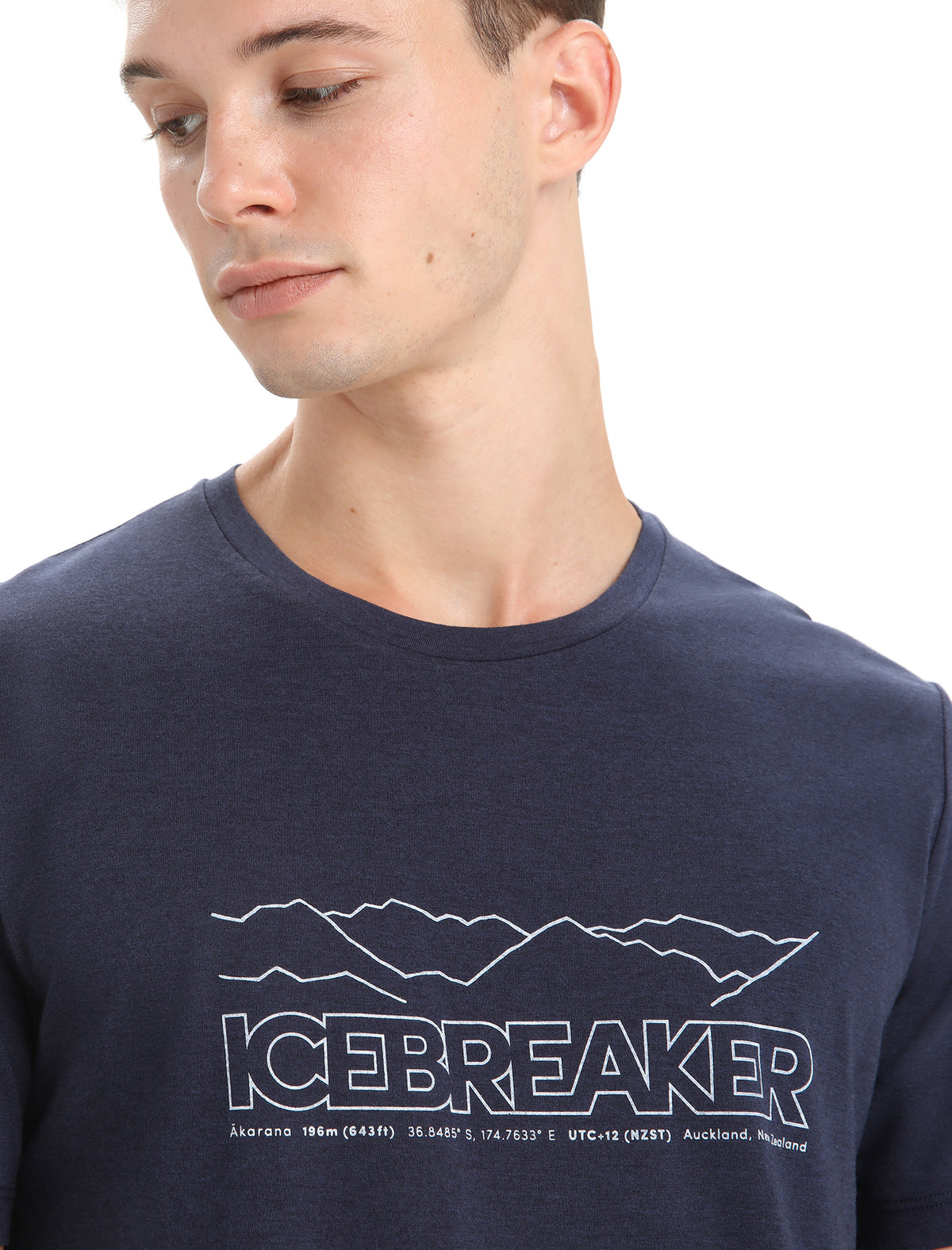 Men's Merino Blend Central T-Shirt Icebreaker Story  - 4