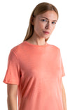 Women's Merino Linen Short Sleeve T-Shirt  - 4