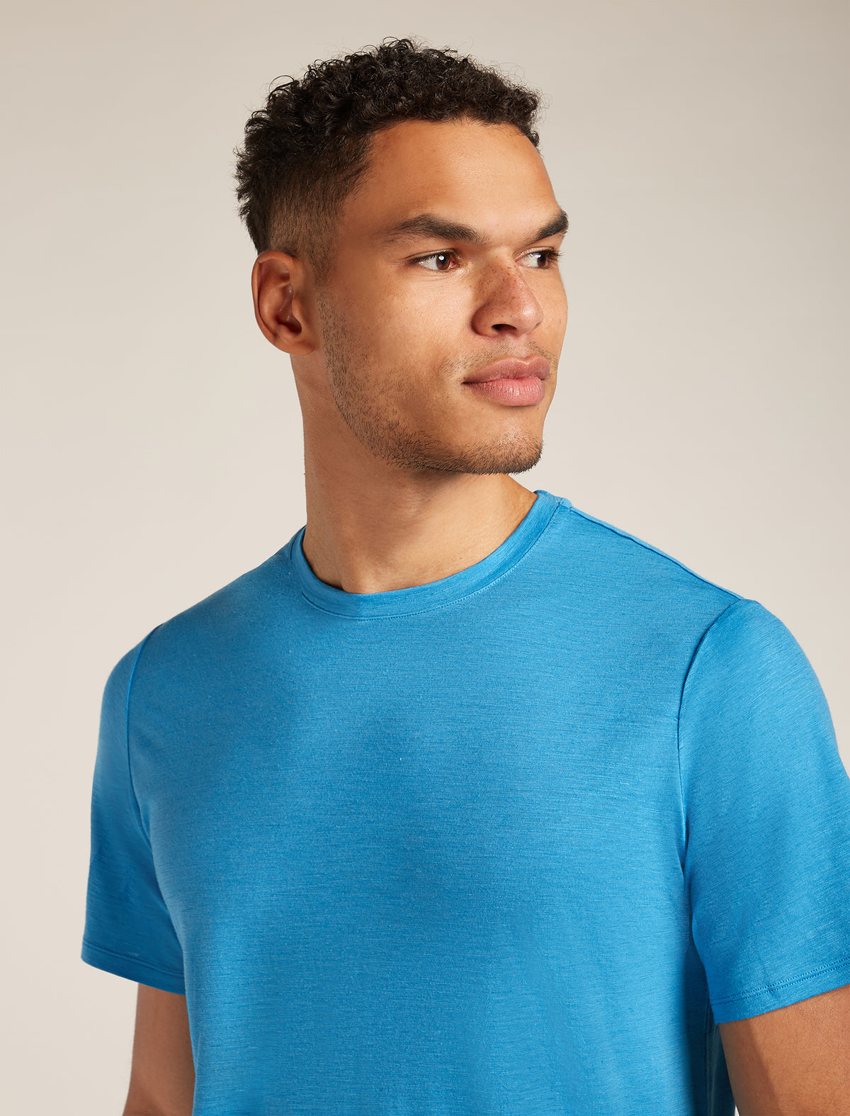 Men's Merino Linen Short Sleeve T-Shirt Arctic - 5