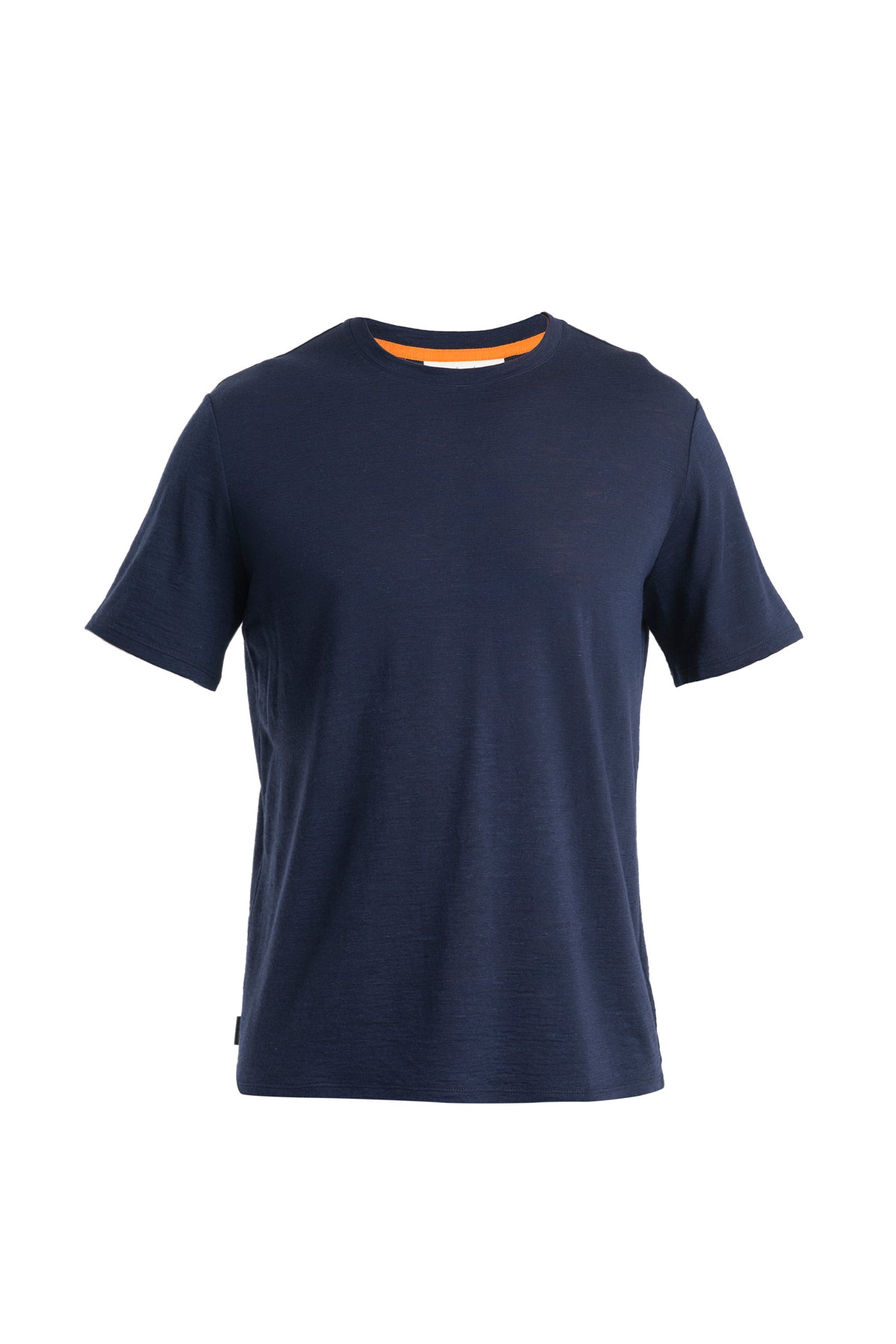 Men's Merino Linen Short Sleeve T-Shirt Midnight Navy - 6