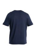 Men's Merino Linen Short Sleeve T-Shirt Midnight Navy - 7