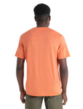 Men's Merino Linen Short Sleeve T-Shirt Ember - 2