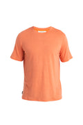 Men's Merino Linen Short Sleeve T-Shirt Ember - 6