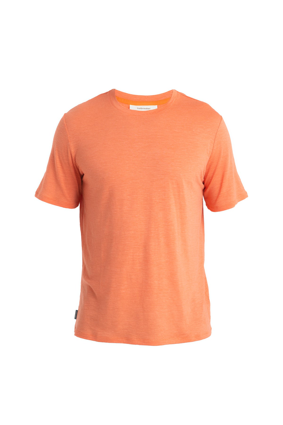 Men's Merino Linen Short Sleeve T-Shirt Ember - 6