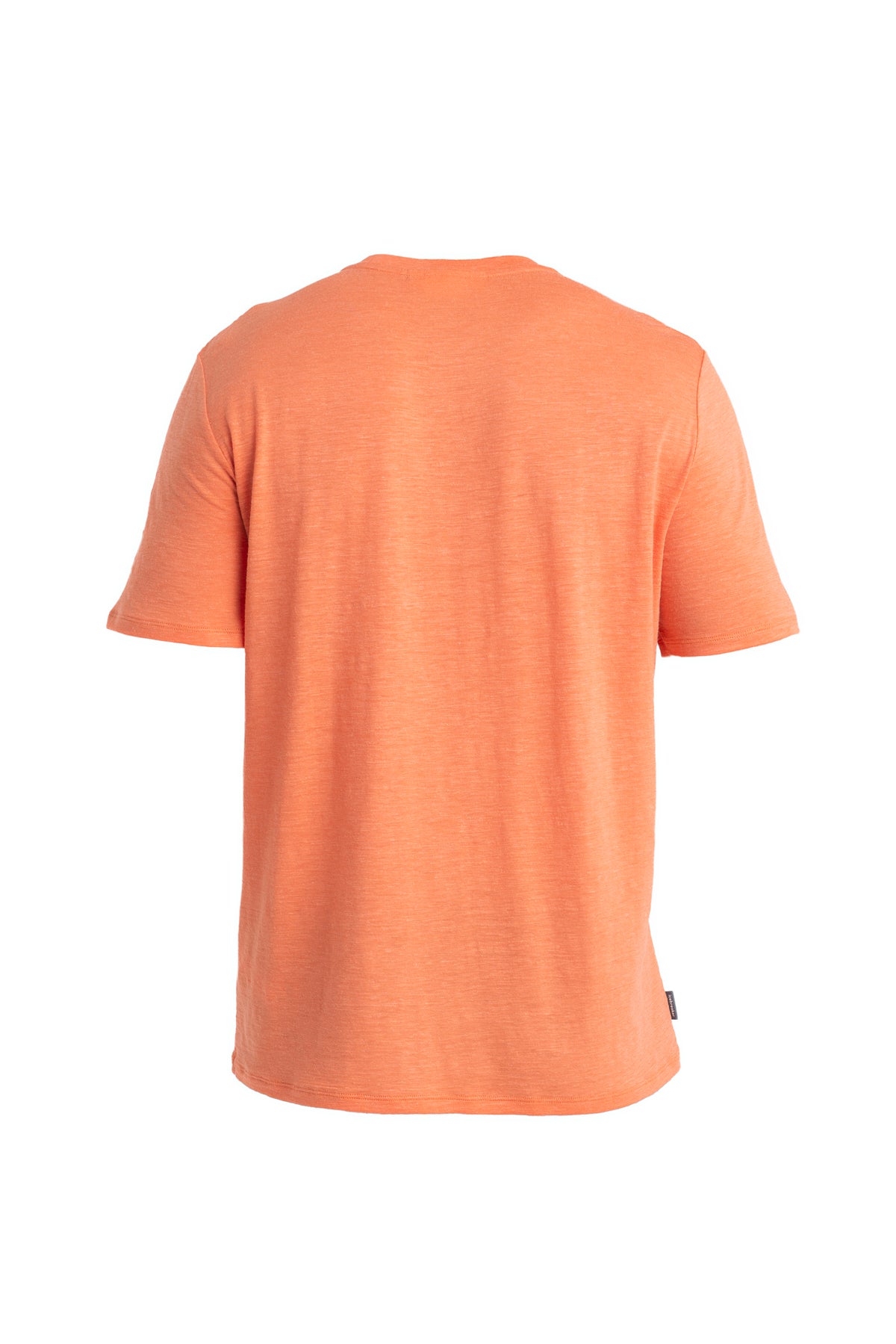 Men's Merino Linen Short Sleeve T-Shirt Ember - 7