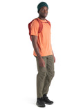 Men's Merino Linen Short Sleeve T-Shirt Ember - 4