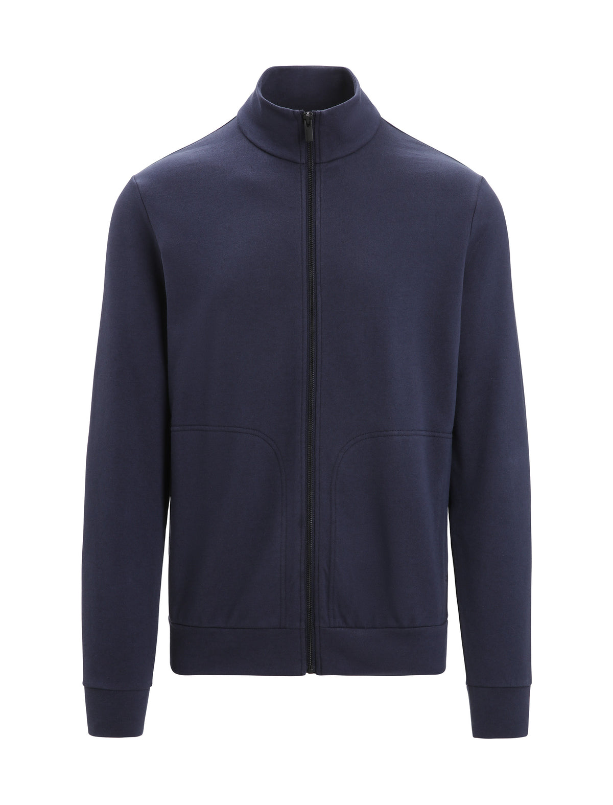 Men's Merino Blend Central Long Sleeve Zip Sweatshirt Glacier - 6