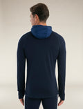 Men's Merino 200 Sonebula Long Sleeve Half Zip Thermal Hoodie  - 2