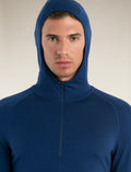 Men's Merino 200 Sonebula Long Sleeve Half Zip Thermal Hoodie  - 5
