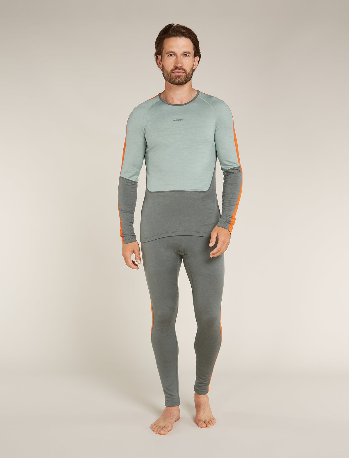 Men's Merino 200 Sonebula Long Sleeve Crewe Thermal Top  - 4