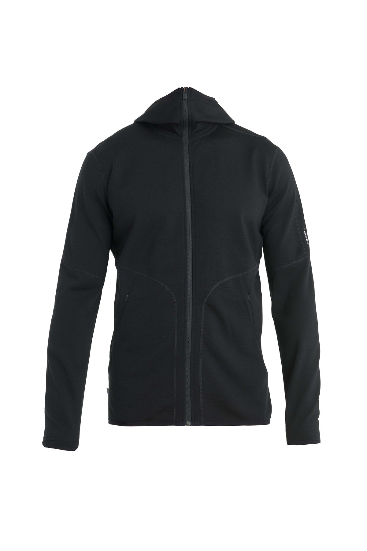 Men's Merino 560 Realfleece™ Elemental Long Sleeve Zip Hoodie Black - 8