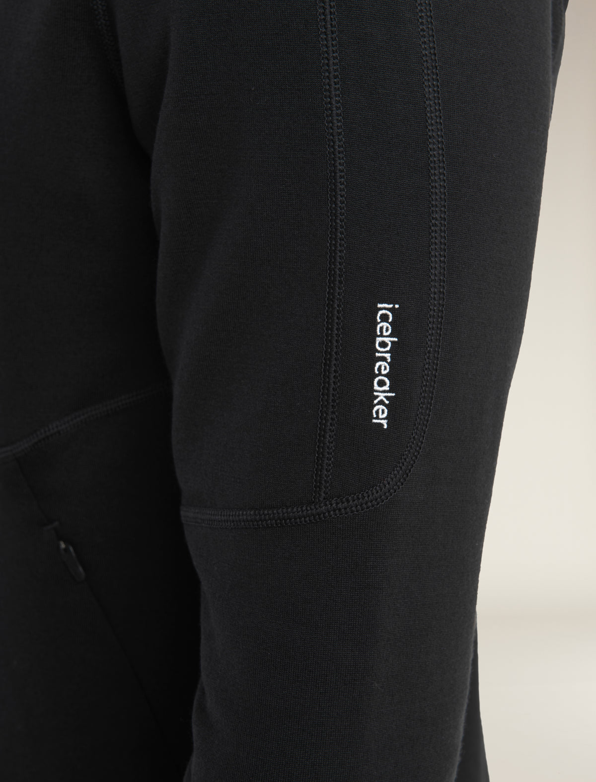 Men's Merino 560 Realfleece™ Elemental Long Sleeve Zip Hoodie Black - 4