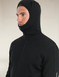 Men's Merino 560 Realfleece™ Elemental Long Sleeve Zip Hoodie Black - 5