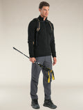 Men's Merino 560 Realfleece™ Elemental Long Sleeve Zip Black - 4