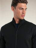 Men's Merino 560 Realfleece™ Elemental Long Sleeve Zip Black - 5