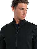 Men's Merino 560 Realfleece™ Elemental Long Sleeve Zip Black - 6