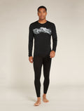 Men's Merino 200 Oasis Long Sleeve Crewe Thermal Top Remarkables  - 3