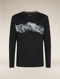 Men's Merino 200 Oasis Long Sleeve Crewe Thermal Top Remarkables  - 7