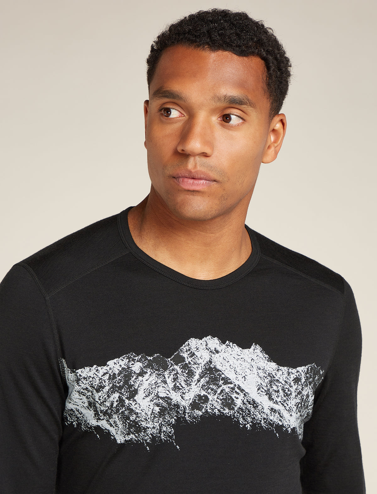 Men's Merino 200 Oasis Long Sleeve Crewe Thermal Top Remarkables  - 6