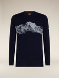 Men's Merino 200 Oasis Long Sleeve Crewe Thermal Top Remarkables  - 7