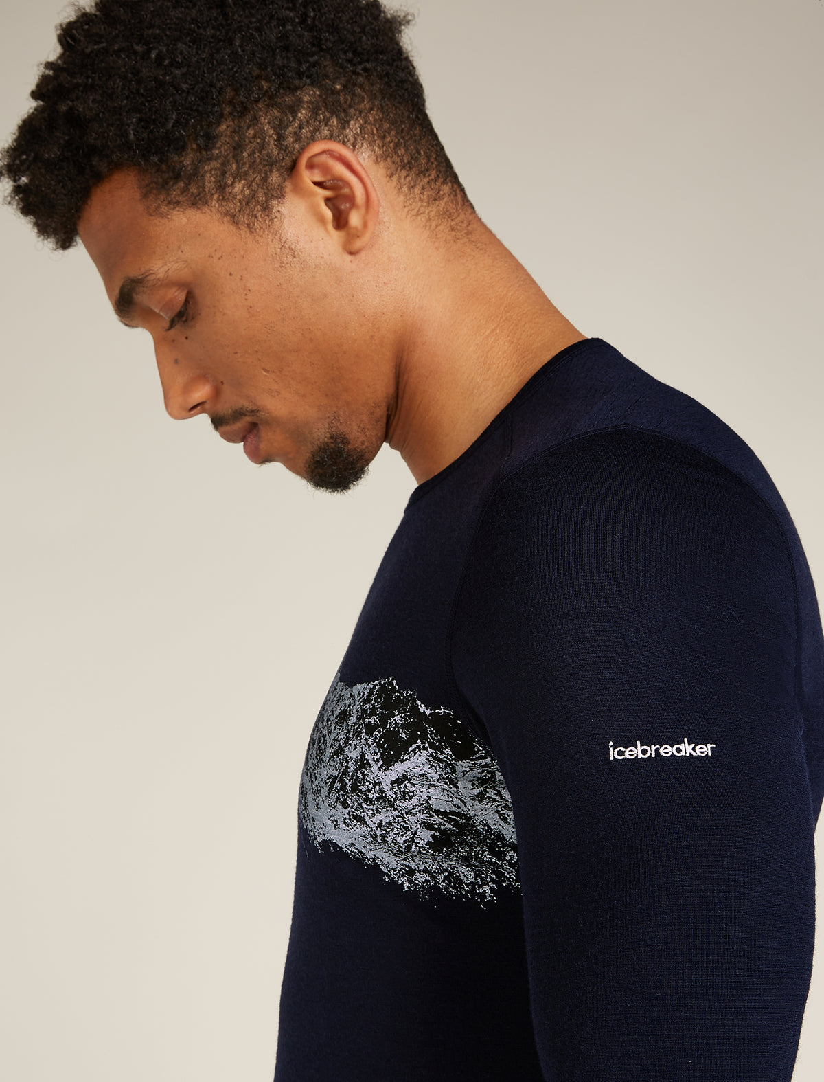 Men's Merino 200 Oasis Long Sleeve Crewe Thermal Top Remarkables  - 6