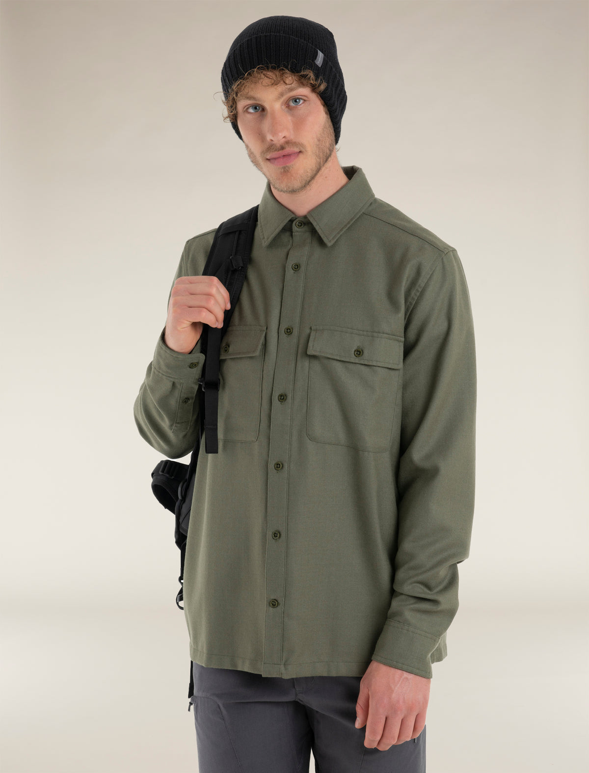 Men's Merino 200 Dawnder Long Sleeve Flannel Shirt  - 5