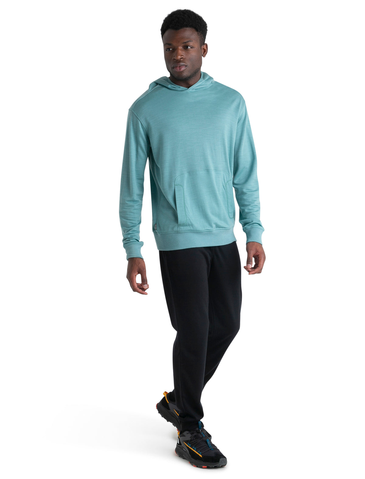 Men's Merino Blend 200 Shifter Long Sleeve Hoodie Cloud Ray - 3