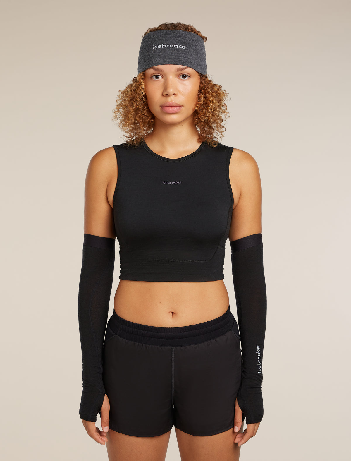 Unisex Merino 200 Oasis Headband Jet Heather - 2