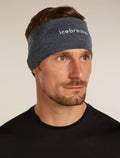 Unisex Merino 200 Oasis Headband Jet Heather - 7