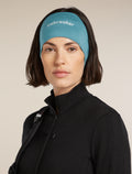 Unisex Merino 200 Oasis Headband Topaz - 2