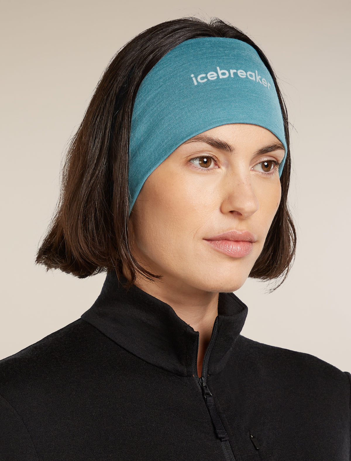 Unisex Merino 200 Oasis Headband Topaz - 4