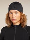 Unisex Merino 200 Oasis Beanie Black - 7