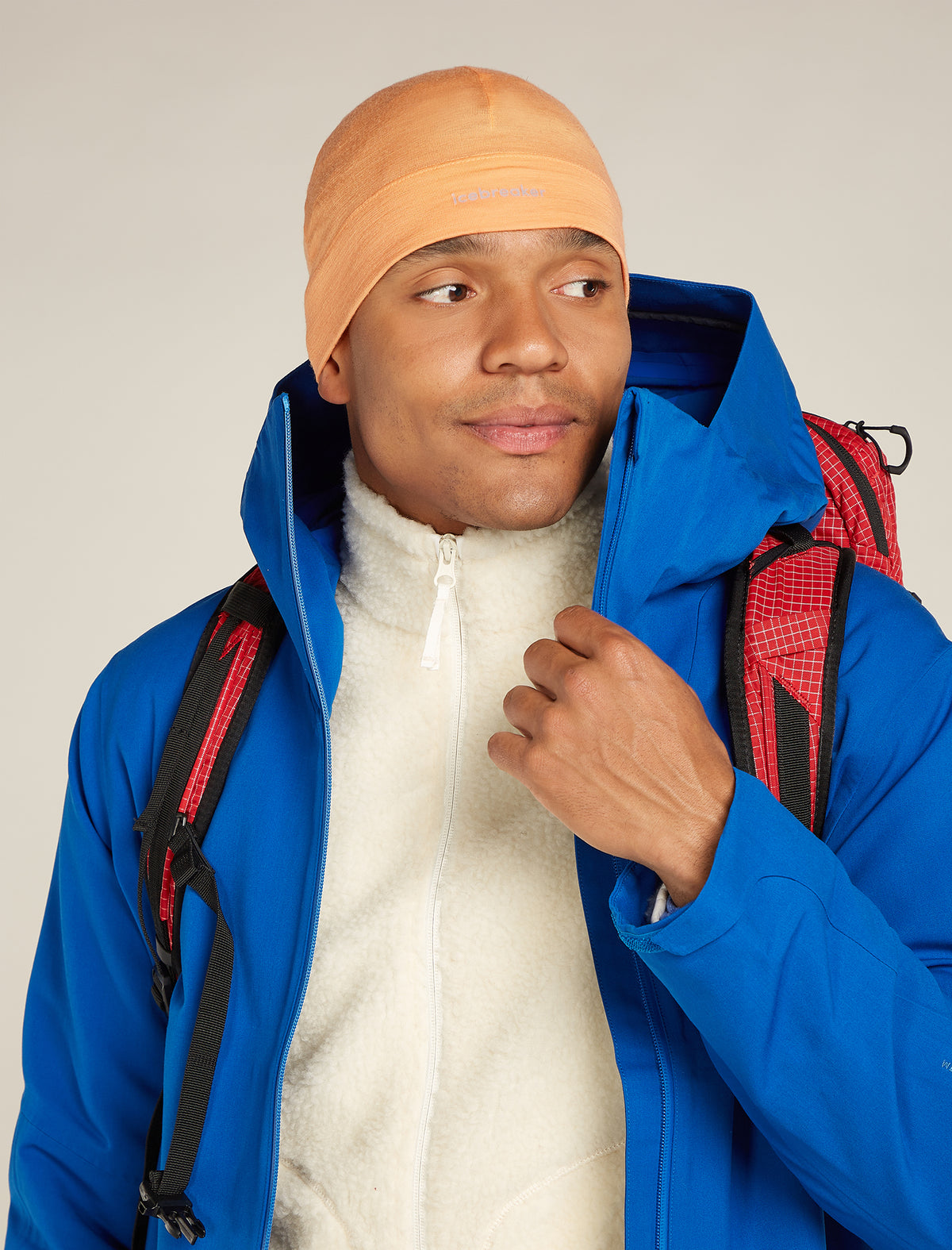 Unisex Merino 200 Oasis Beanie Feldspar - 1