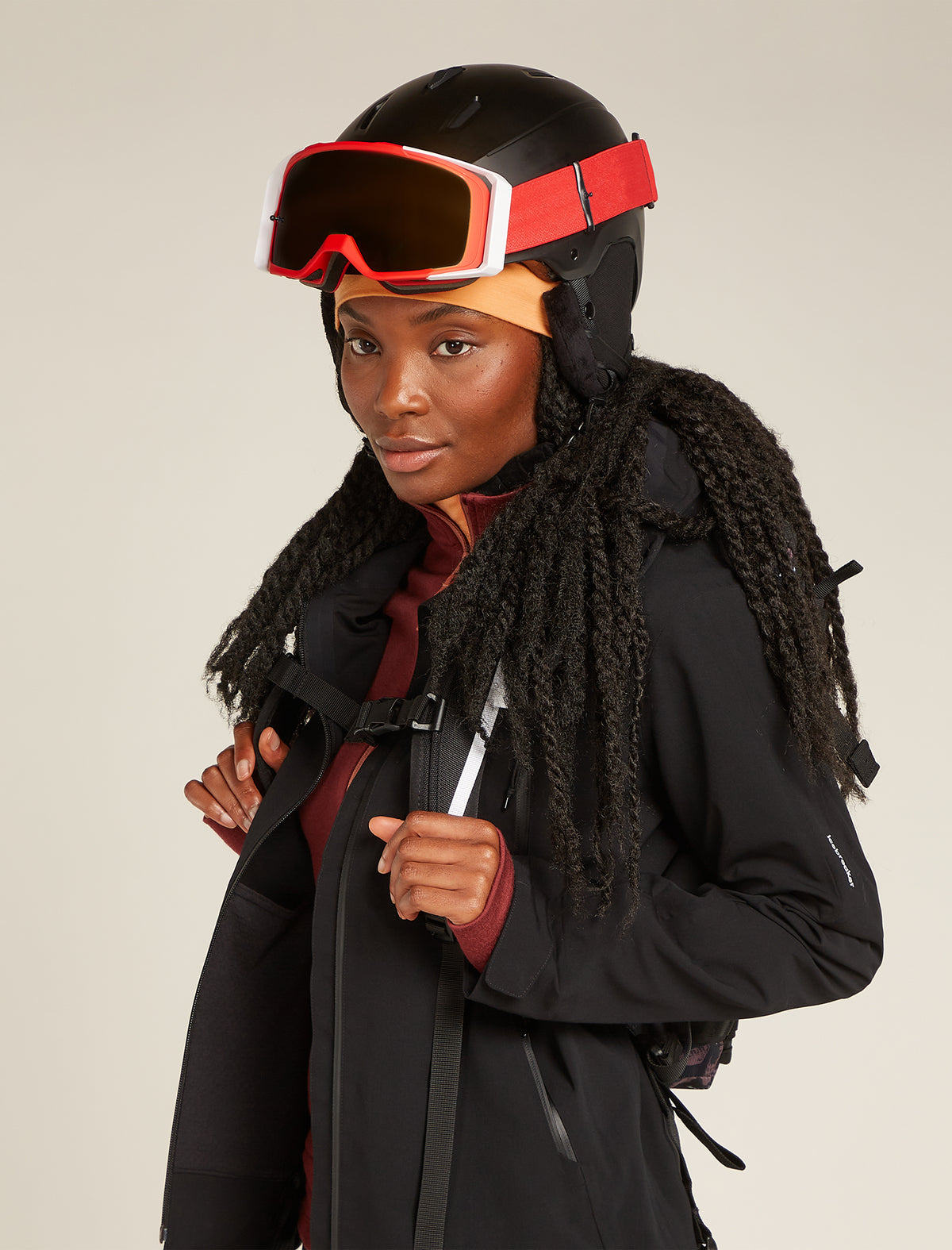 Unisex Merino 200 Oasis Beanie Feldspar - 6