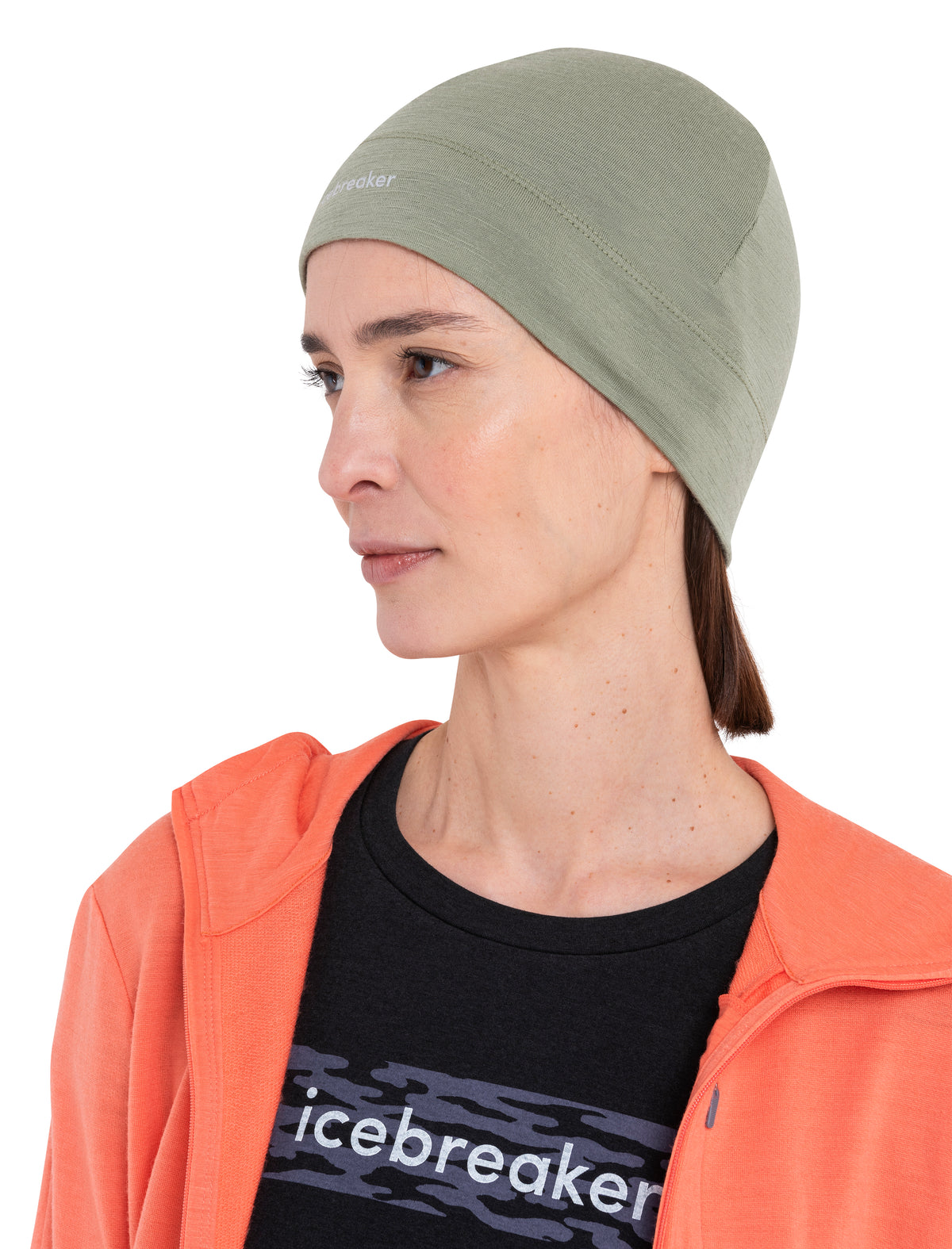 Unisex Merino 200 Oasis Beanie Oil/Black/Silver - 4
