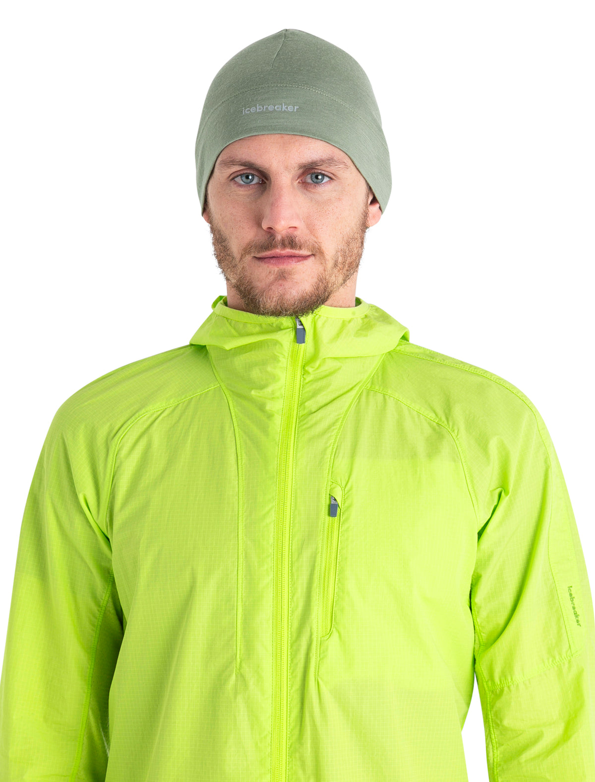 Unisex Merino 200 Oasis Beanie Oil/Black/Silver - 5