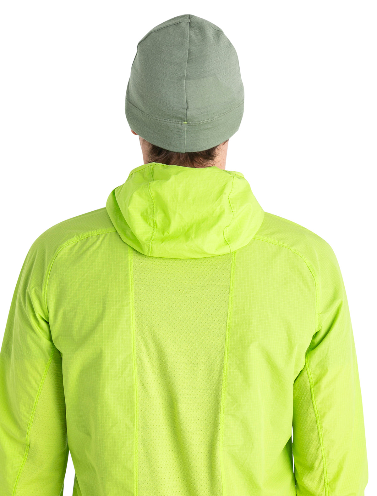 Unisex Merino 200 Oasis Beanie Oil/Black/Silver - 2