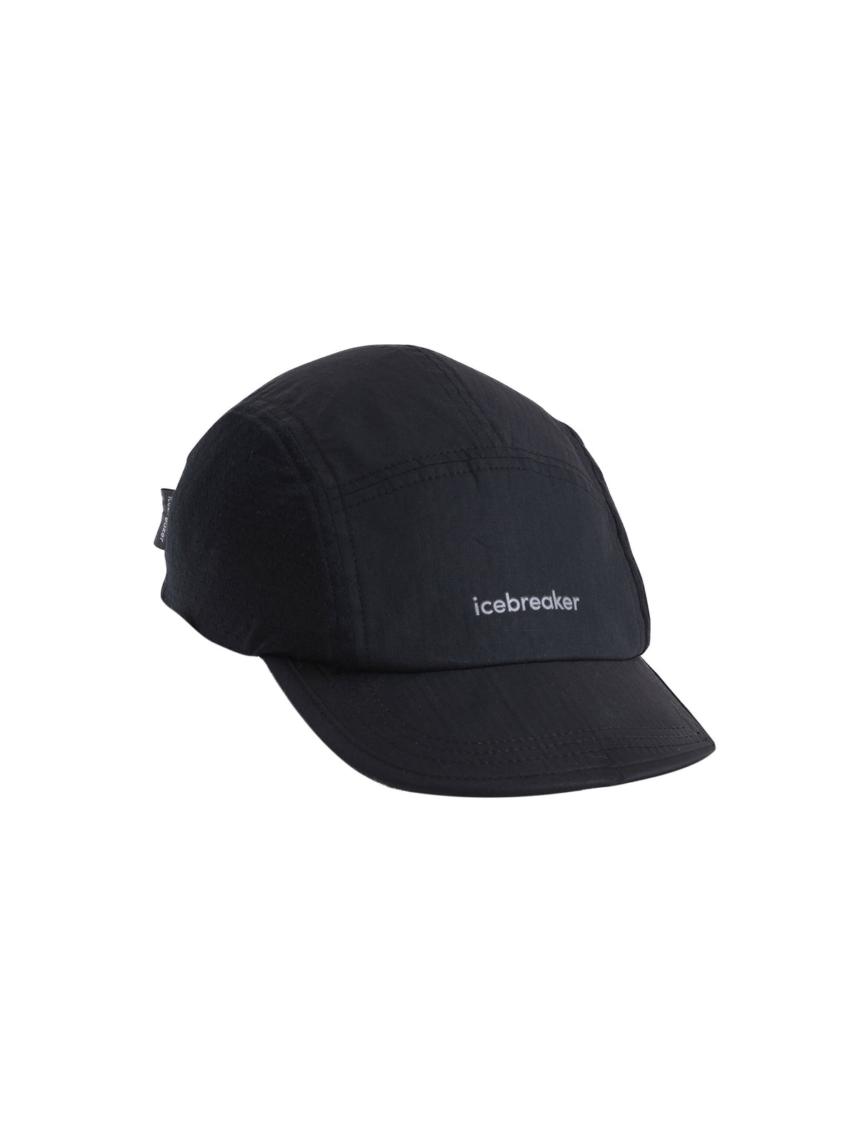Unisex Merino Blend Shell+™ Windbreaker 5 Panel Cap Black - 2