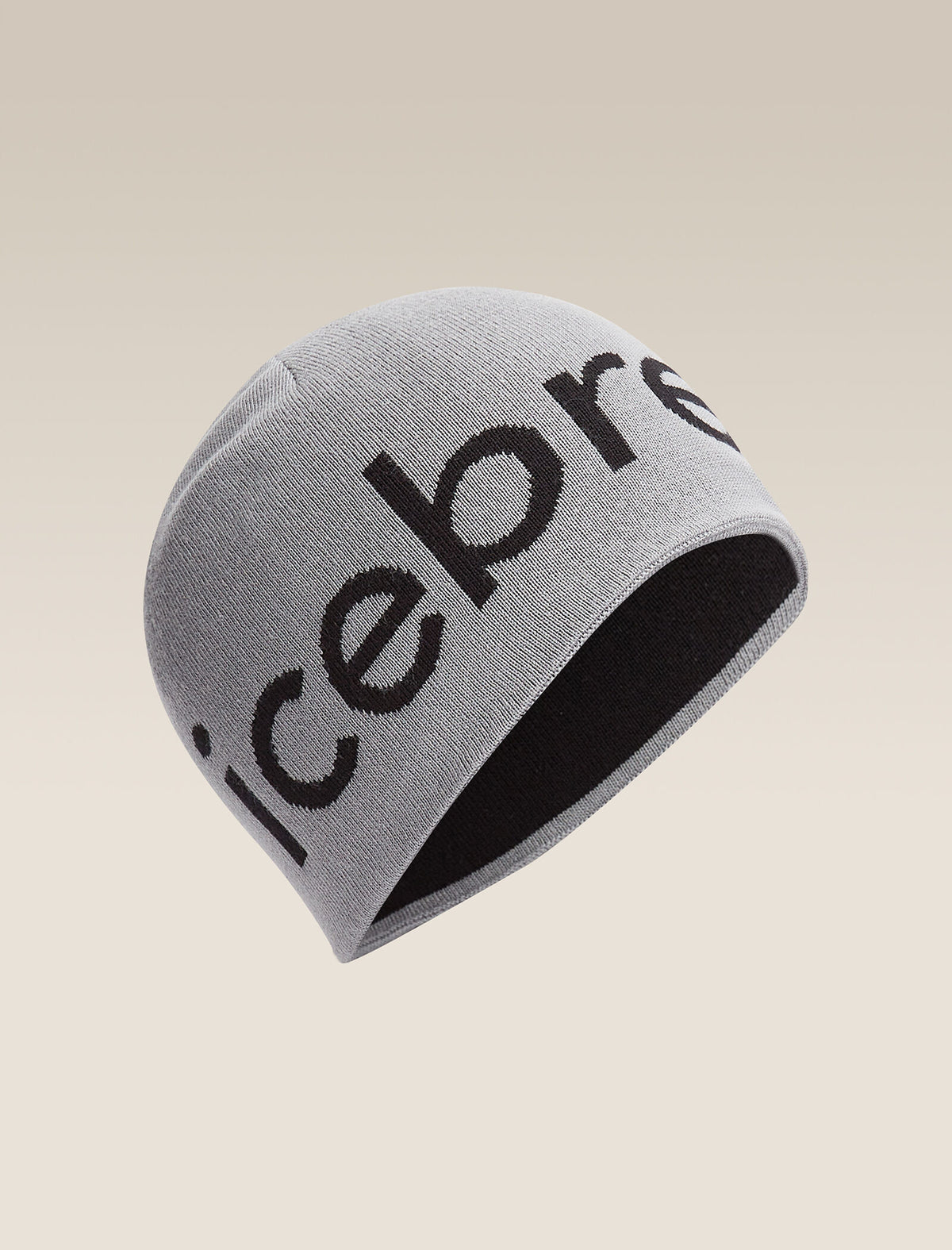 Unisex Merino Icebreaker Beanie Alloy/Black - 6