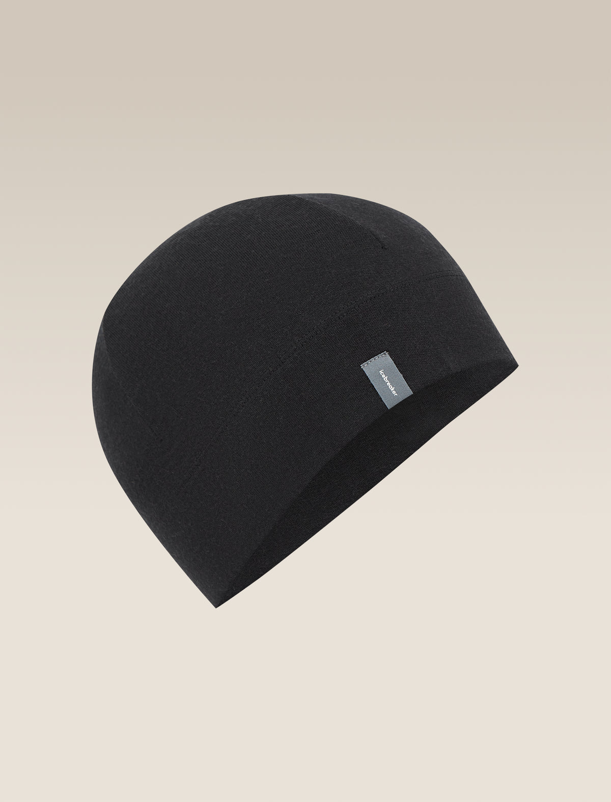Unisex Merino 260 Ridge Beanie Black - 1