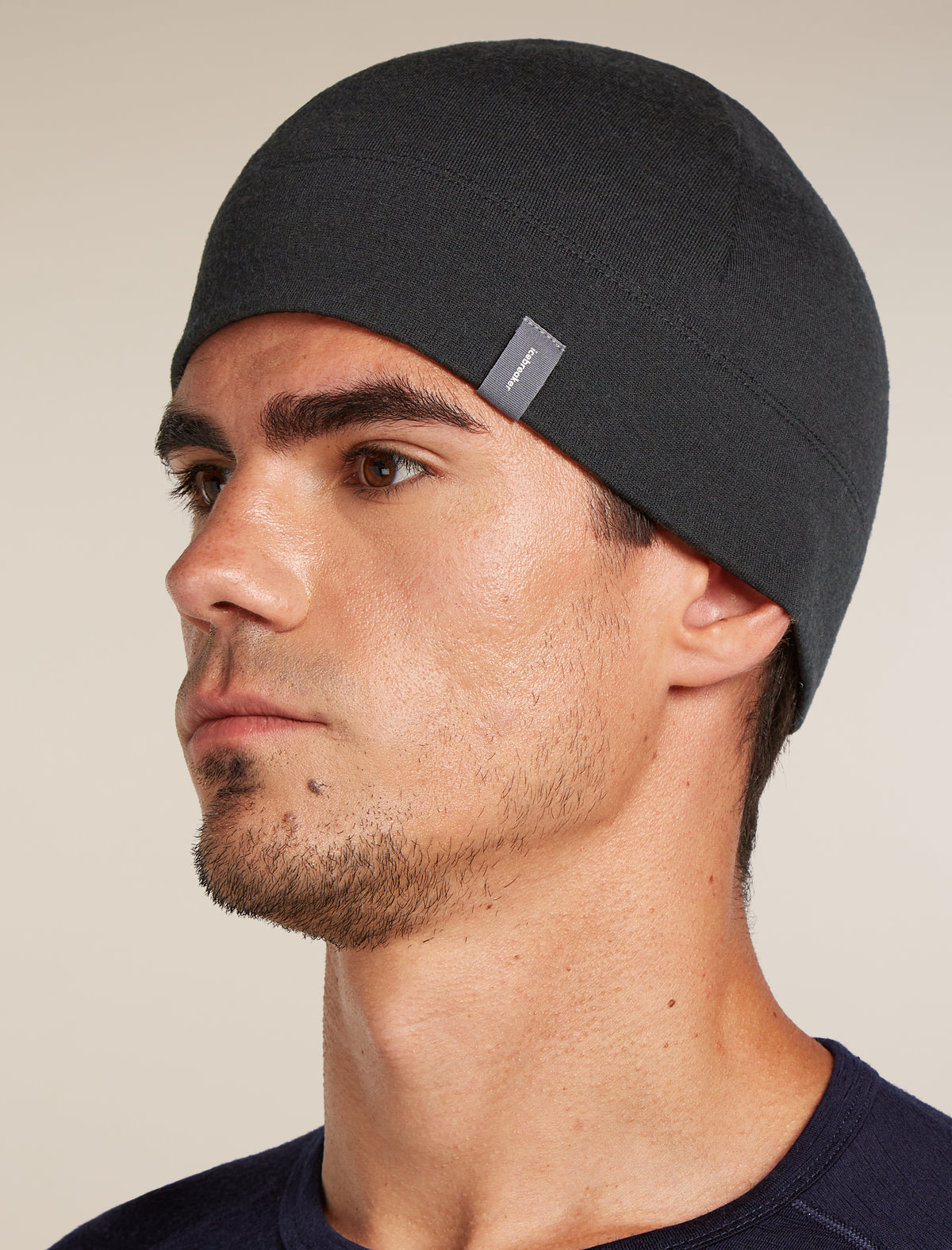 Unisex Merino 260 Ridge Beanie Black - 7