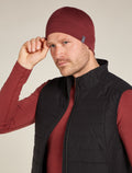 Unisex Merino 260 Ridge Beanie Port - 1