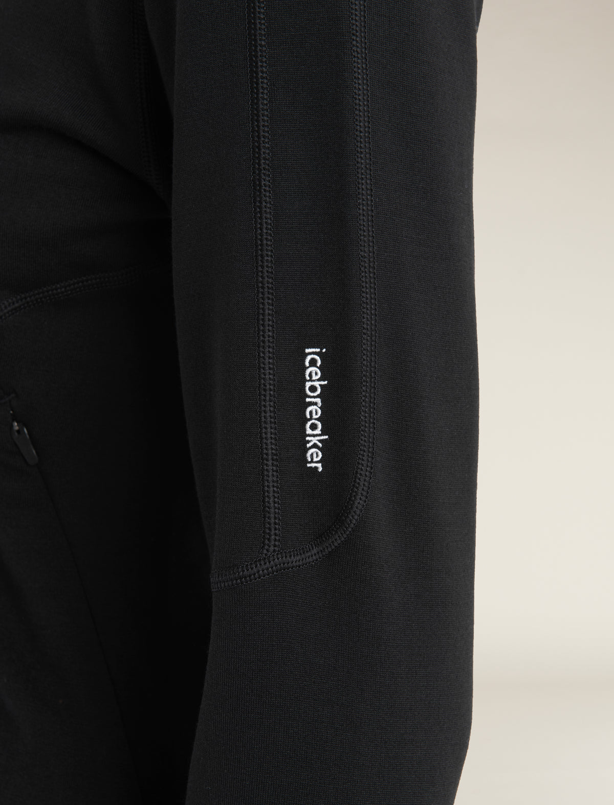 Women's Merino 560 Realfleece™ Elemental Long Sleeve Zip Black - 4